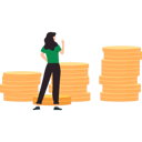 پیش‌نمایش فایل girl-is-looking-at-dollar-coins-10863607 از پک تامین مالی جمعی