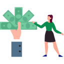 پیش‌نمایش فایل girl-is-looking-at-the-funding-amount-10863661 از پک تامین مالی جمعی