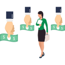 پیش‌نمایش فایل girl-is-standing-near-cashnote-10863597 از پک تامین مالی جمعی