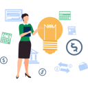 پیش‌نمایش فایل girl-is-working-on-funding-ideas-10863644 از پک تامین مالی جمعی