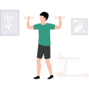 پیش‌نمایش فایل boy-exercising-with-dumbbells-10872877 از پک فعالیت روزانه