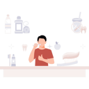 پیش‌نمایش فایل boy-is-brushing-his-teeth-with-a-toothbrush-10872963 از پک فعالیت روزانه