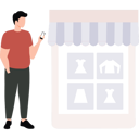 پیش‌نمایش فایل boy-is-shopping-online-10872897 از پک فعالیت روزانه