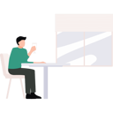 پیش‌نمایش فایل boy-is-sitting-on-the-chair-10872892 از پک فعالیت روزانه