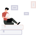 پیش‌نمایش فایل boy-is-working-on-laptop-10872880 از پک فعالیت روزانه