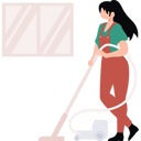 پیش‌نمایش فایل girl-is-cleaning-the-floor-with-a-vacuum-cleaner-10872873 از پک فعالیت روزانه