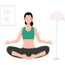 پیش‌نمایش فایل girl-is-doing-yoga-10872898 از پک فعالیت روزانه