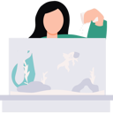 پیش‌نمایش فایل girl-is-feeding-the-fish-10872901 از پک فعالیت روزانه