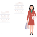 پیش‌نمایش فایل girl-is-holding-shopping-bags-10872884 از پک فعالیت روزانه