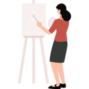 پیش‌نمایش فایل girl-is-painting-10872957 از پک فعالیت روزانه