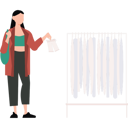 پیش‌نمایش فایل girl-is-standing-by-the-clothes-rack-10872913 از پک فعالیت روزانه