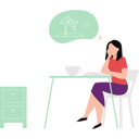 پیش‌نمایش فایل girl-is-daydreaming-while-reading-a-book-10873182 از پک رویاپرداز