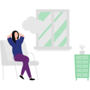 پیش‌نمایش فایل girl-is-sitting-on-the-chair-10873173 از پک رویاپرداز
