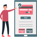 پیش‌نمایش فایل boy-is-pointing-at-the-online-payment-10873441 از پک رسید الکترونیکی