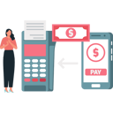 پیش‌نمایش فایل girl-is-explaining-about-the-online-billing-10873436 از پک رسید الکترونیکی