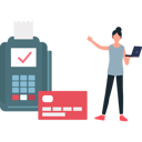 پیش‌نمایش فایل girl-is-pointing-at-the-edc-machine-10873442 از پک رسید الکترونیکی