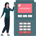 پیش‌نمایش فایل girl-is-standing-next-to-the-edc-machine-10873452 از پک رسید الکترونیکی