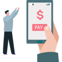پیش‌نمایش فایل man-is-paying-online-10873451 از پک رسید الکترونیکی