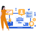 پیش‌نمایش فایل girl-is-pointing-at-the-laptop-10908989 از پک حفاظت