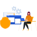 پیش‌نمایش فایل girl-is-working-on-web-page-on-laptop-10909135 از پک حفاظت
