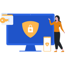 پیش‌نمایش فایل girl-showing-safety-lock-on-monitor-10908977 از پک حفاظت