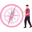 پیش‌نمایش فایل boy-is-explaining-about-navigate-orientation-10832194 از پک قطب‌نما