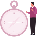 پیش‌نمایش فایل boy-is-looking-at-the-points-on-the-compass-10832382 از پک قطب‌نما