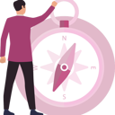 پیش‌نمایش فایل boy-is-pointing-at-the-compass-10832209 از پک قطب‌نما