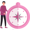پیش‌نمایش فایل boy-is-showing-the-compass-10832202 از پک قطب‌نما