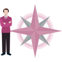 پیش‌نمایش فایل boy-is-standing-by-the-wind-compass-10832204 از پک قطب‌نما