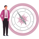 پیش‌نمایش فایل boy-is-standing-near-compass-10832377 از پک قطب‌نما