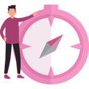 پیش‌نمایش فایل boy-pointing-to-the-compass-10832200 از پک قطب‌نما