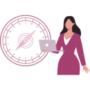پیش‌نمایش فایل girl-is-holding-a-laptop-10832224 از پک قطب‌نما