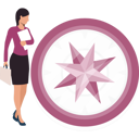 پیش‌نمایش فایل girl-is-looking-at-the-compass-10832184 از پک قطب‌نما
