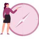 پیش‌نمایش فایل girl-is-pointing-at-direction-through-compass-10832344 از پک قطب‌نما