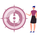 پیش‌نمایش فایل girl-is-showing-the-compass-10832186 از پک قطب‌نما