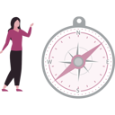 پیش‌نمایش فایل girl-is-showing-the-compass-10832221 از پک قطب‌نما
