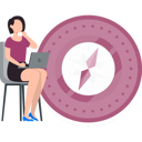 پیش‌نمایش فایل girl-is-sitting-on-the-chair-10832230 از پک قطب‌نما