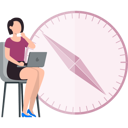 پیش‌نمایش فایل girl-is-sitting-on-the-chair-10832391 از پک قطب‌نما