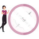 پیش‌نمایش فایل girl-is-standing-next-to-the-compass-10832348 از پک قطب‌نما
