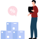 پیش‌نمایش فایل boy-is-getting-discount-on-packages-10928740 از پک بازار و فروش