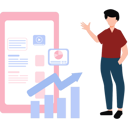 پیش‌نمایش فایل boy-is-pointing-at-the-finance-chart-10928760 از پک بازار و فروش