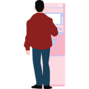 پیش‌نمایش فایل boy-is-standing-in-front-of-atm-machine-10928734 از پک بازار و فروش