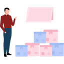 پیش‌نمایش فایل boy-is-talking-about-the-parcel-box-10928748 از پک بازار و فروش
