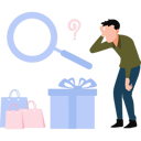 پیش‌نمایش فایل boy-is-worried-about-the-shopping-bags-10928761 از پک بازار و فروش