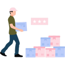 پیش‌نمایش فایل delivery-boy-is-arranging-the-delivery-packages-10928772 از پک بازار و فروش