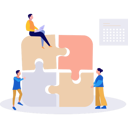 پیش‌نمایش فایل business-team-is-working-on-solving-the-puzzle-10815235 از پک مدیریت کسب و کار
