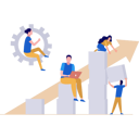 پیش‌نمایش فایل business-team-is-working-on-the-graph-setting-10815249 از پک مدیریت کسب و کار
