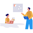 پیش‌نمایش فایل businessman-and-businesswoman-talking-about-business-strategy-10815213 از پک مدیریت کسب و کار