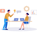 پیش‌نمایش فایل businessman-and-woman-are-working-10815214 از پک مدیریت کسب و کار